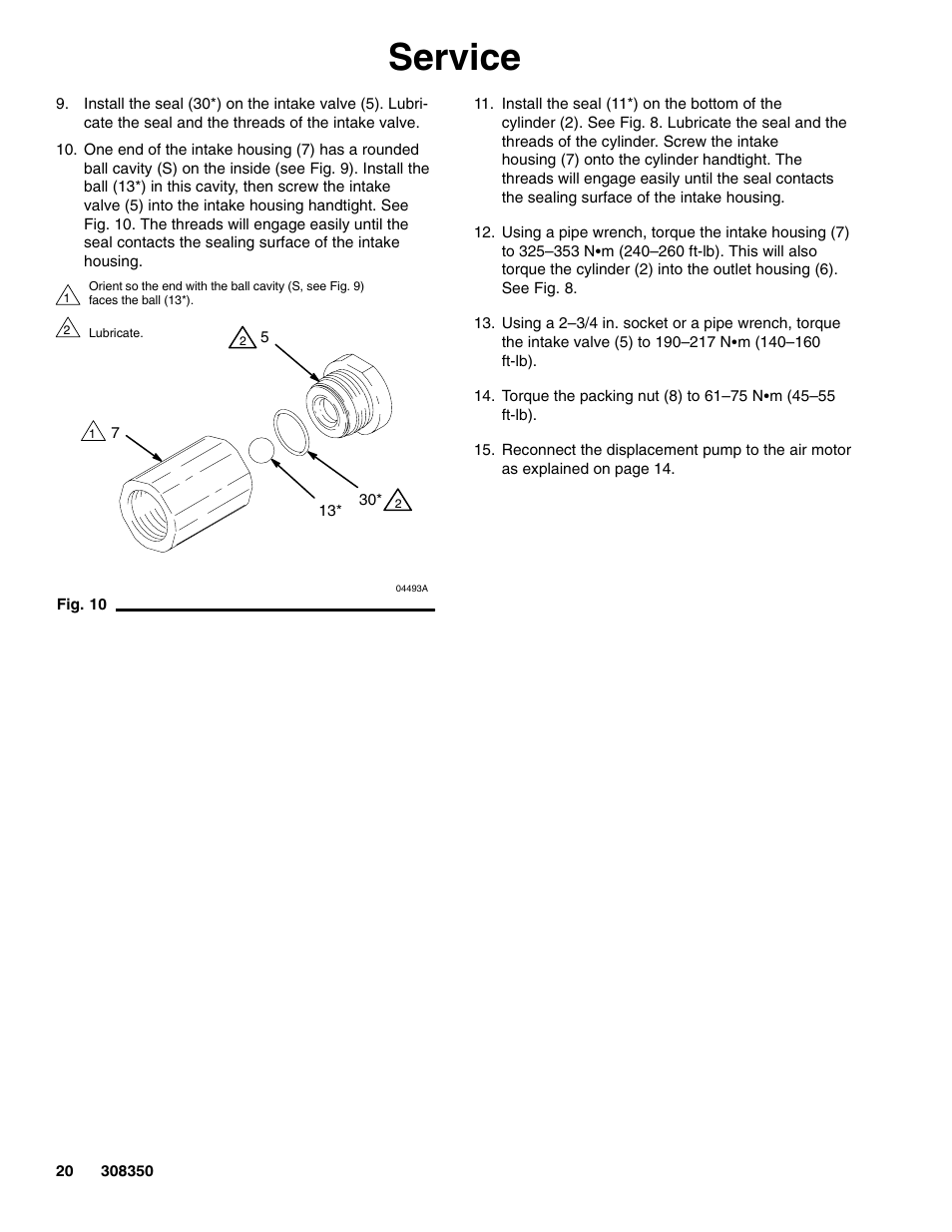 Service | Hitachi 236464 User Manual | Page 20 / 28