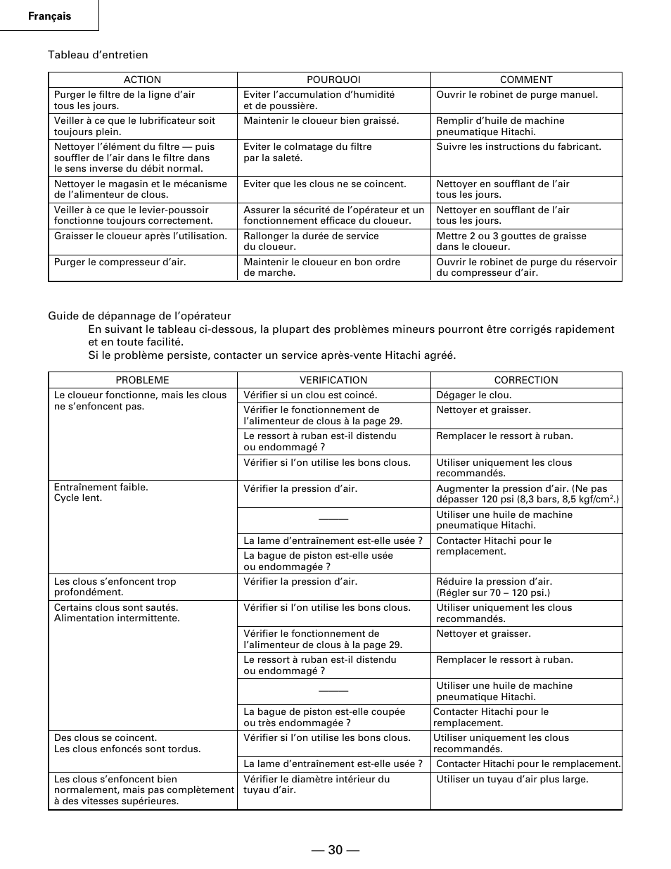 Hitachi NR90AA User Manual | Page 30 / 48