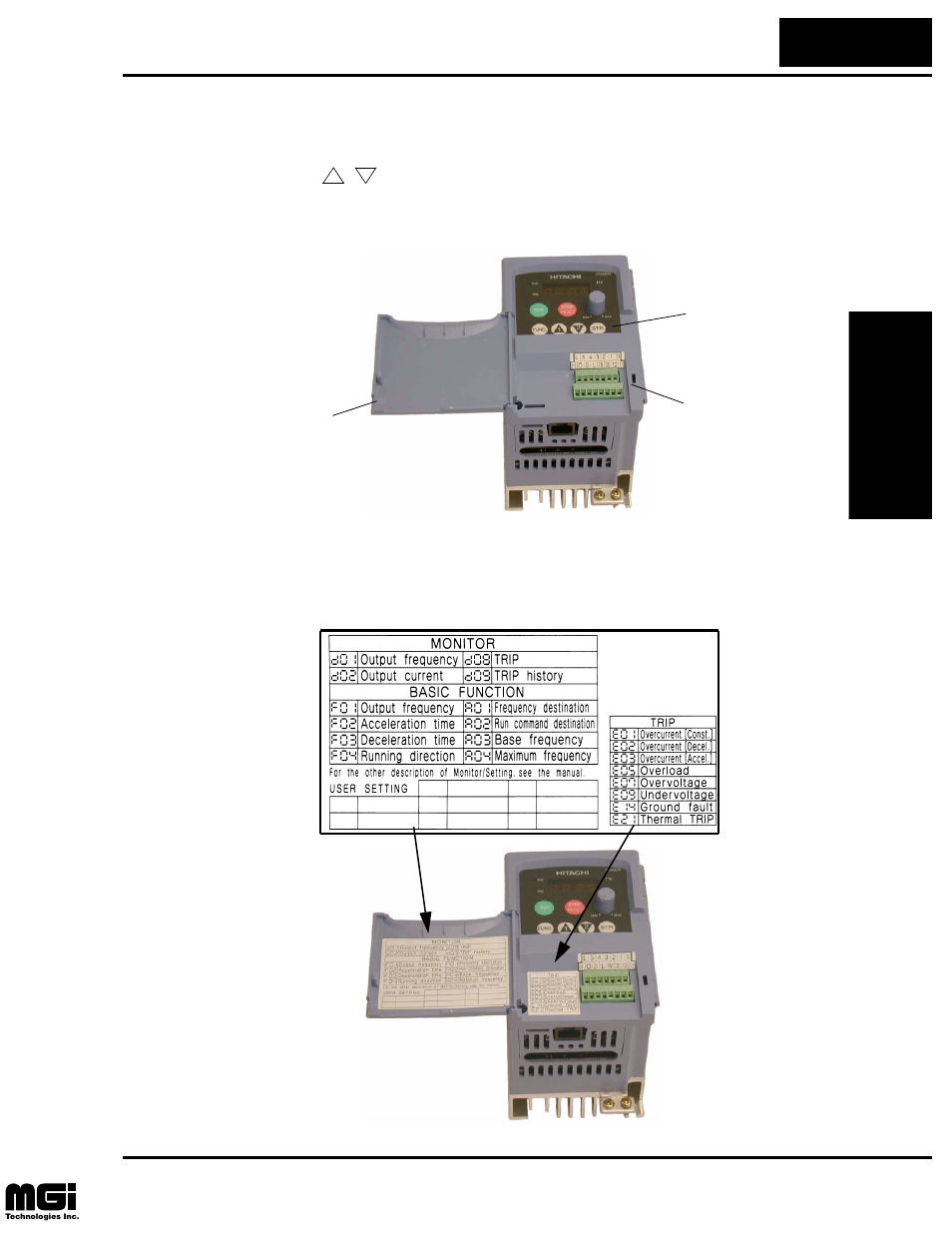 Hitachi L100 User Manual | Page 34 / 163