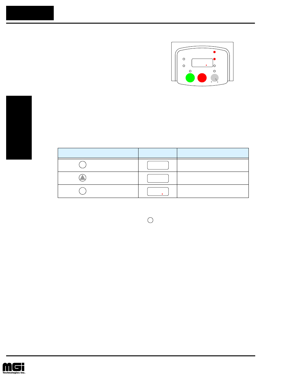 01 d, Monitoring parameters with the display, Running the motor | Hitachi L100 User Manual | Page 55 / 163