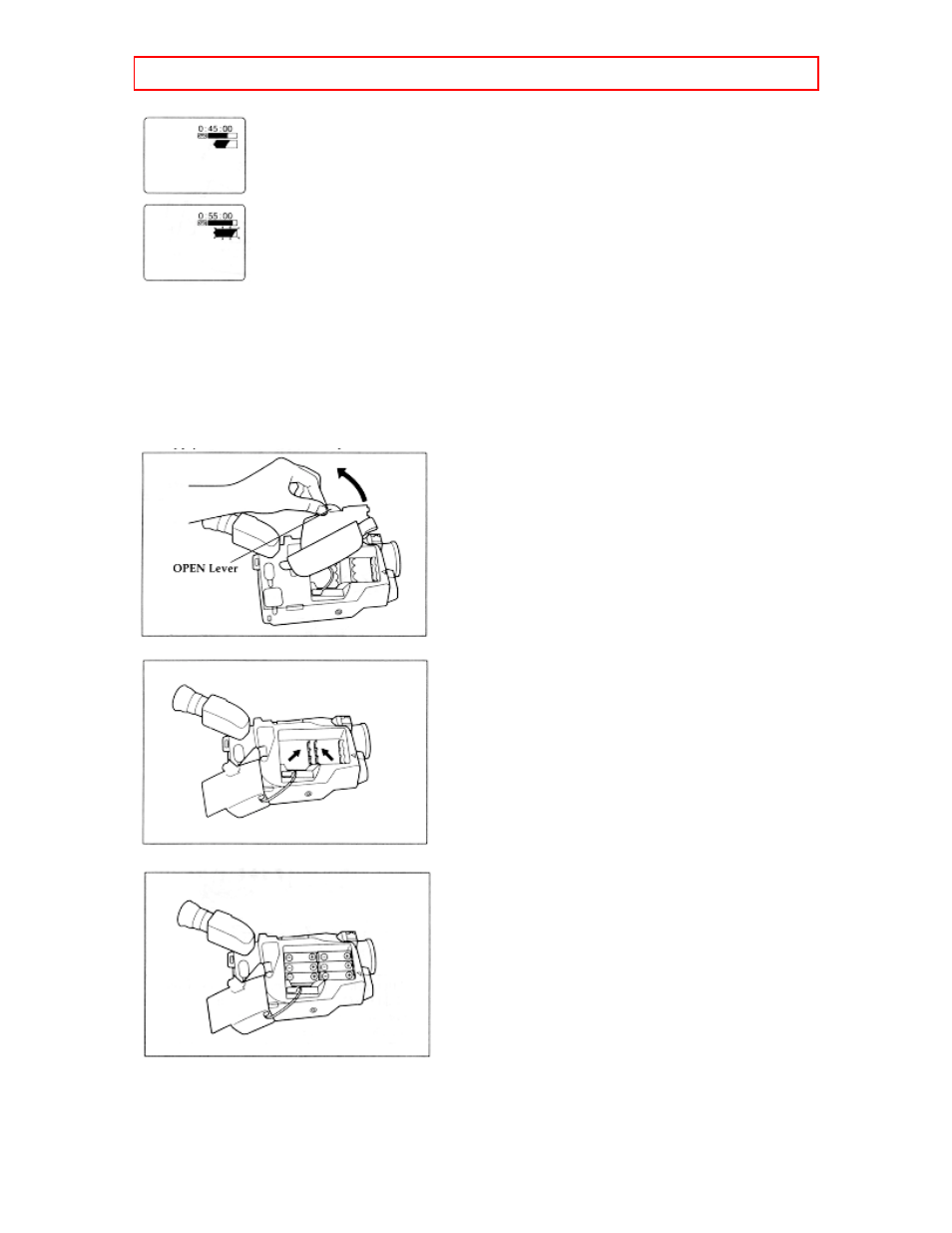 Getting started - 20, Using alkaline dry-cell batteries | Hitachi VM-H620A User Manual | Page 20 / 61