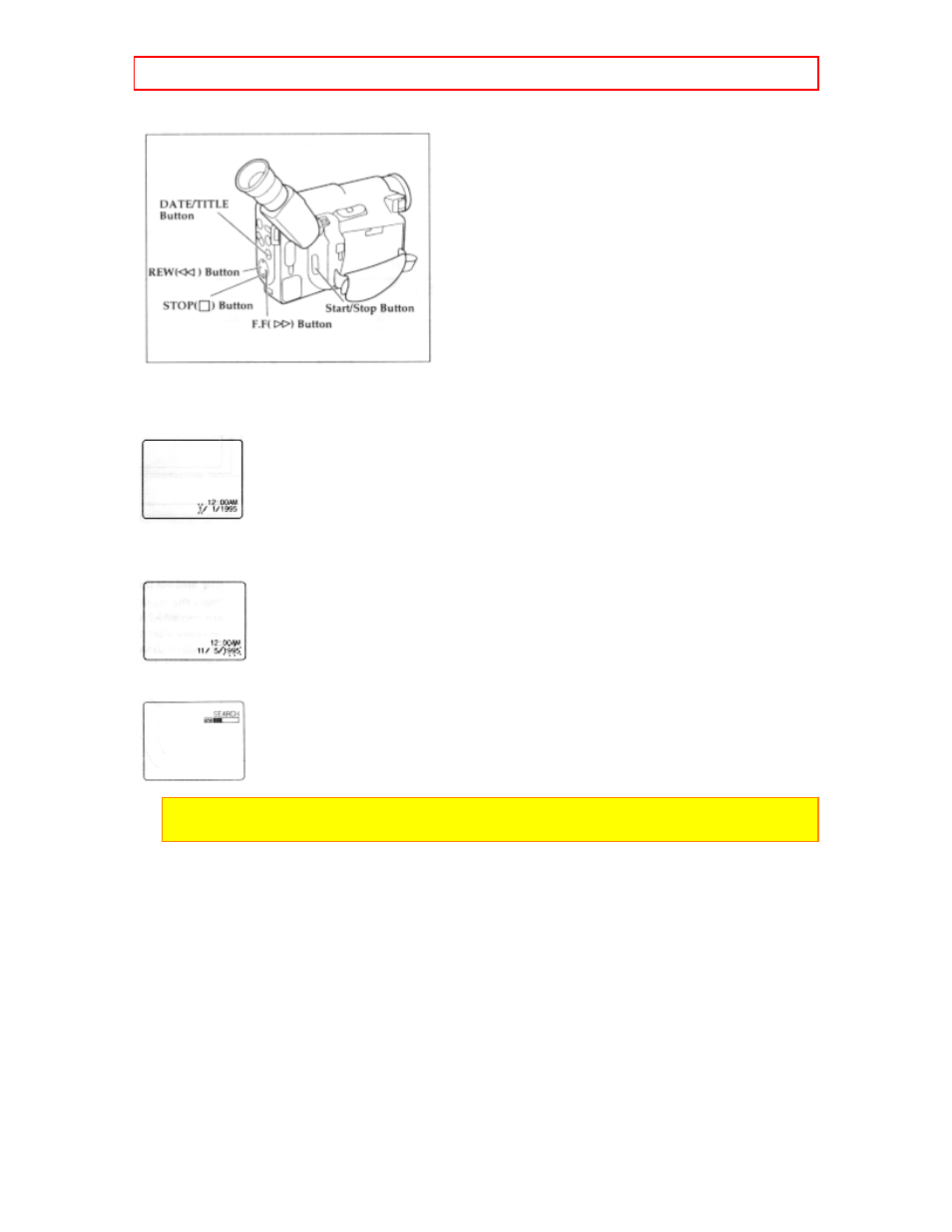 Getting started - 25, Correcting the date and time | Hitachi VM-H620A User Manual | Page 25 / 61