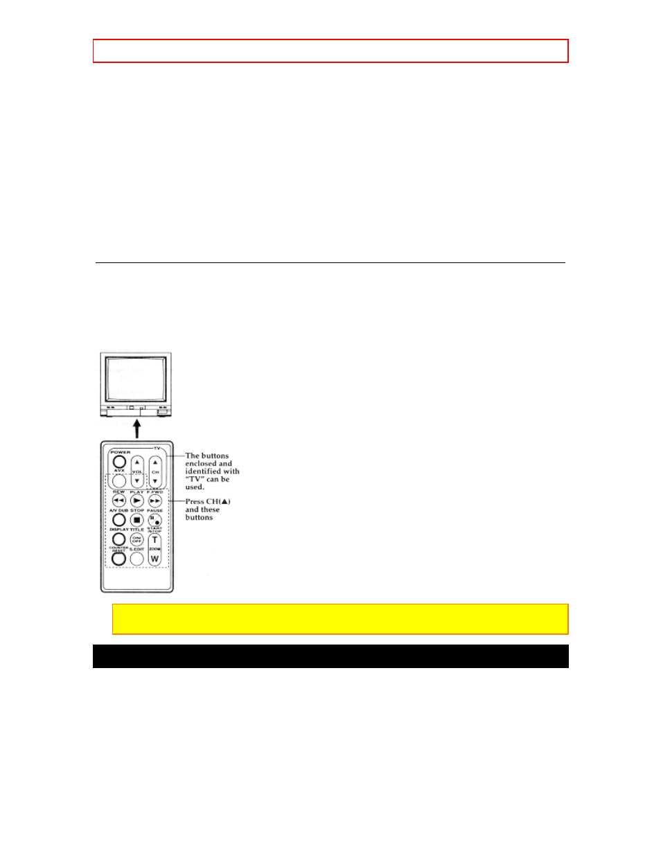 Using audio/video dubbing, Advanced techniques - 50, Controlling the tv | Hitachi VM-H620A User Manual | Page 50 / 61