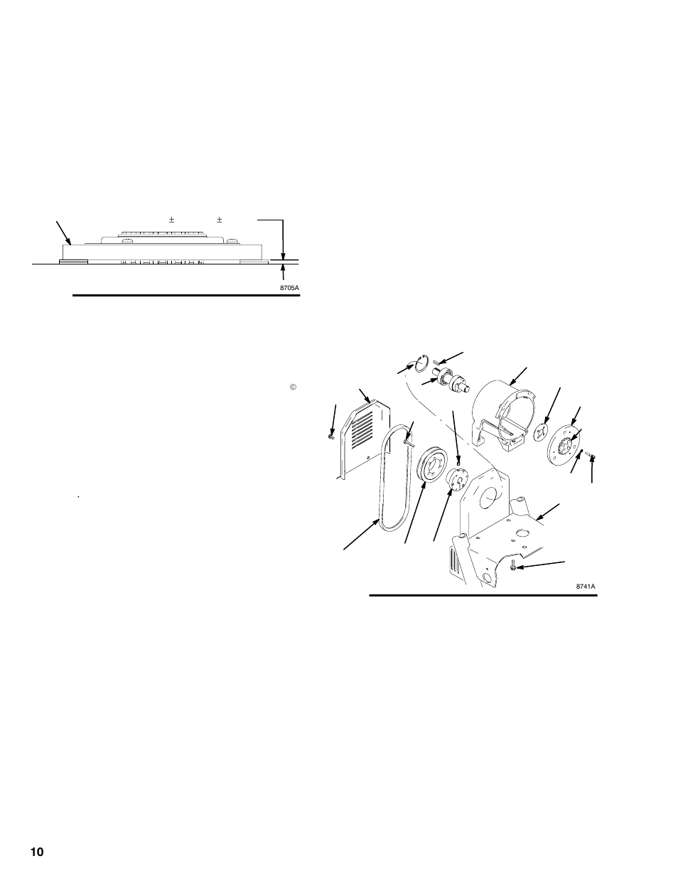 Pinion assembly/rotor/shaft/clutch/pulley | Hitachi 232624 User Manual | Page 10 / 24