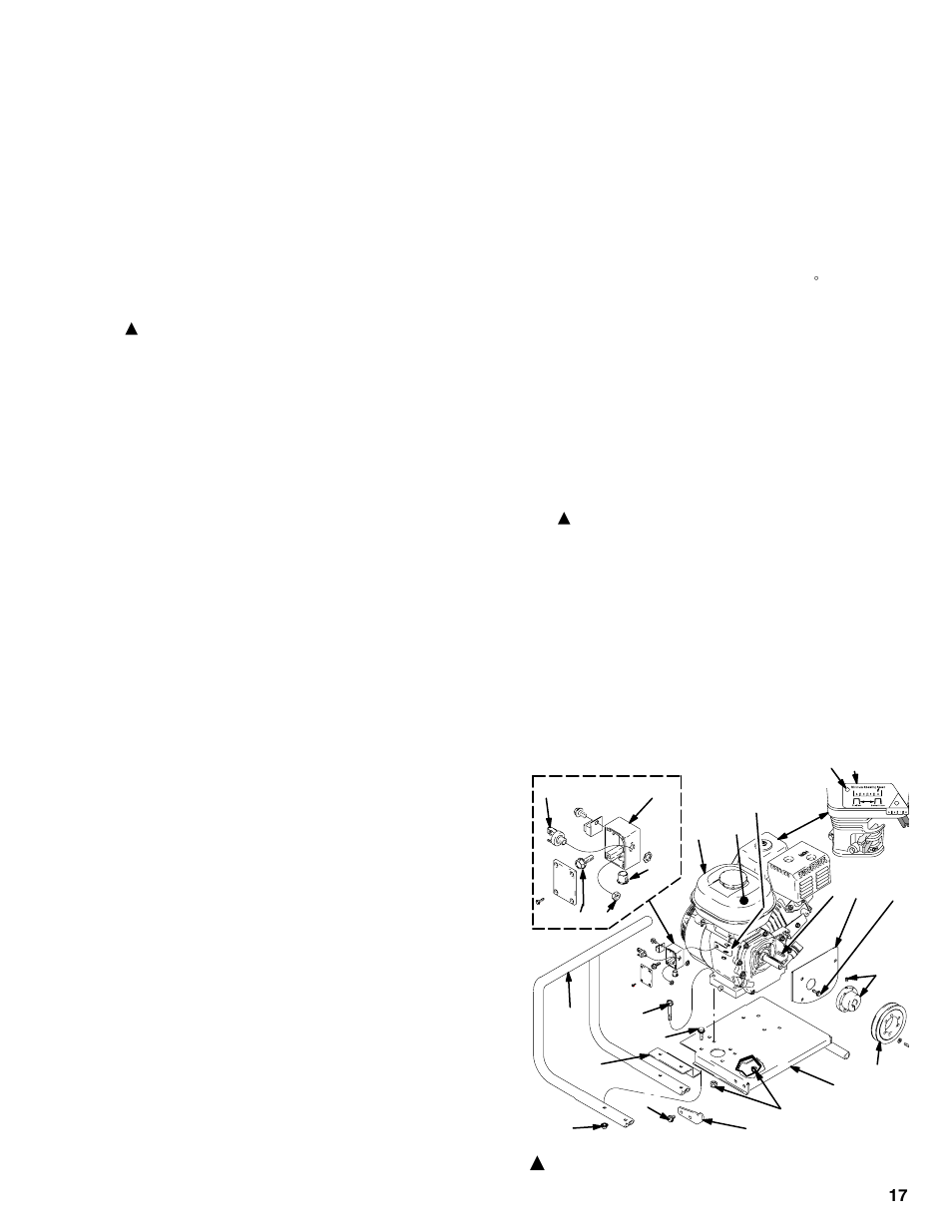Parts – basic sprayer, Engine detail | Hitachi 232624 User Manual | Page 17 / 24