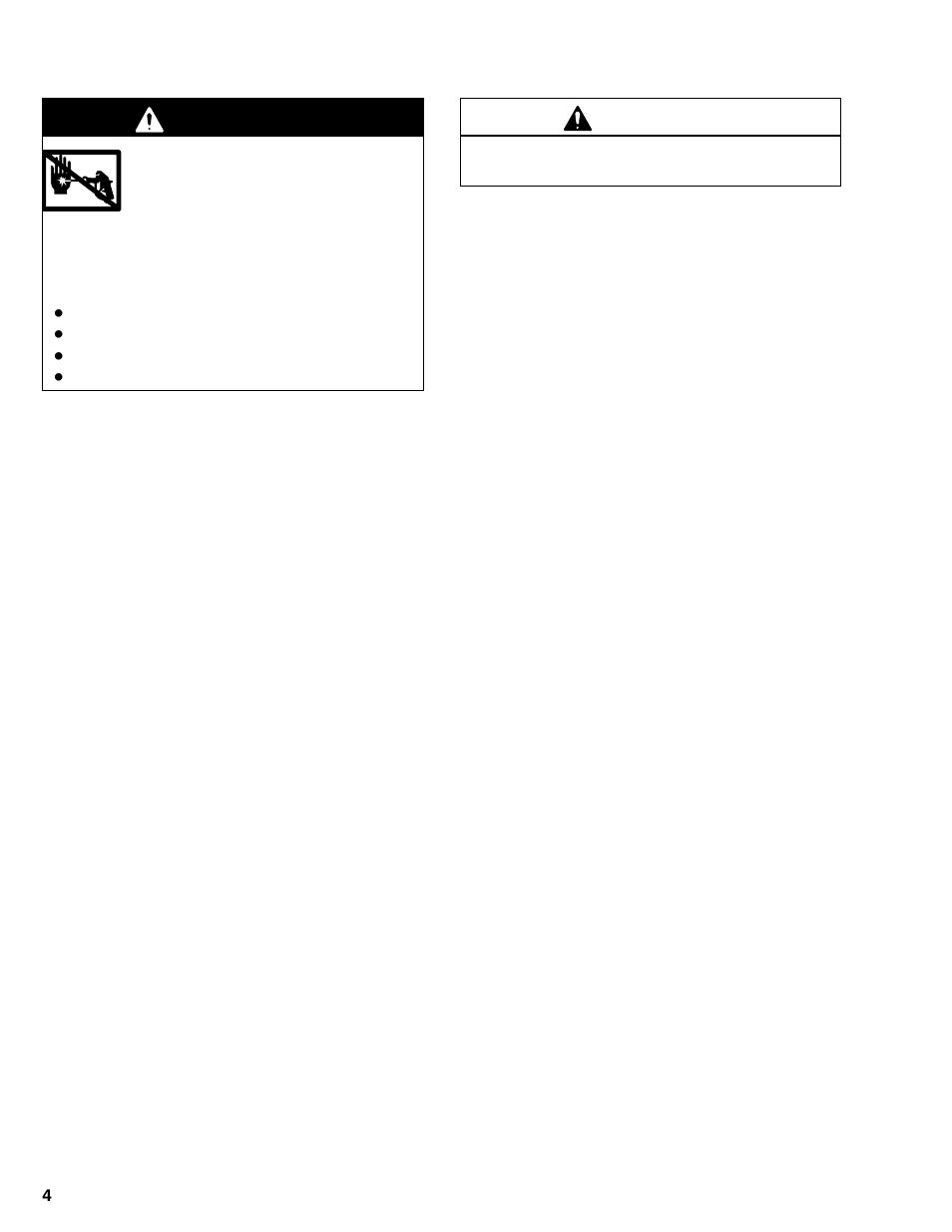 Maintenance, Warning, Caution | Hitachi 232624 User Manual | Page 4 / 24