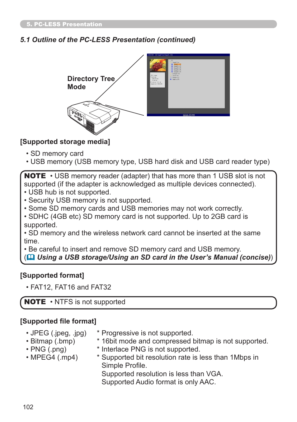 Hitachi CP-X268A User Manual | Page 102 / 119
