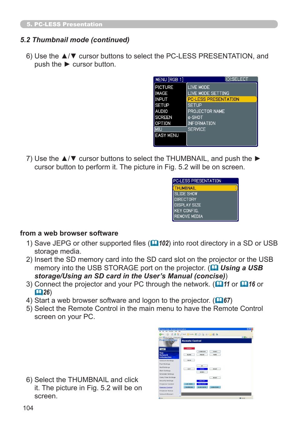 Hitachi CP-X268A User Manual | Page 104 / 119