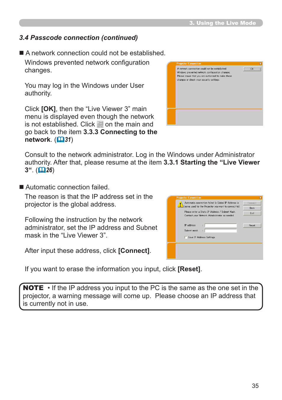 Hitachi CP-X268A User Manual | Page 35 / 119
