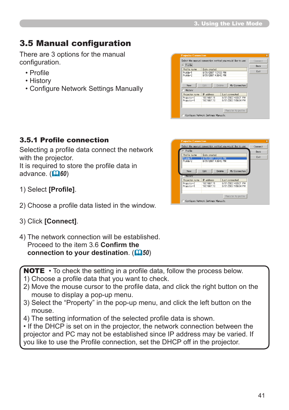 5 manual configuration | Hitachi CP-X268A User Manual | Page 41 / 119