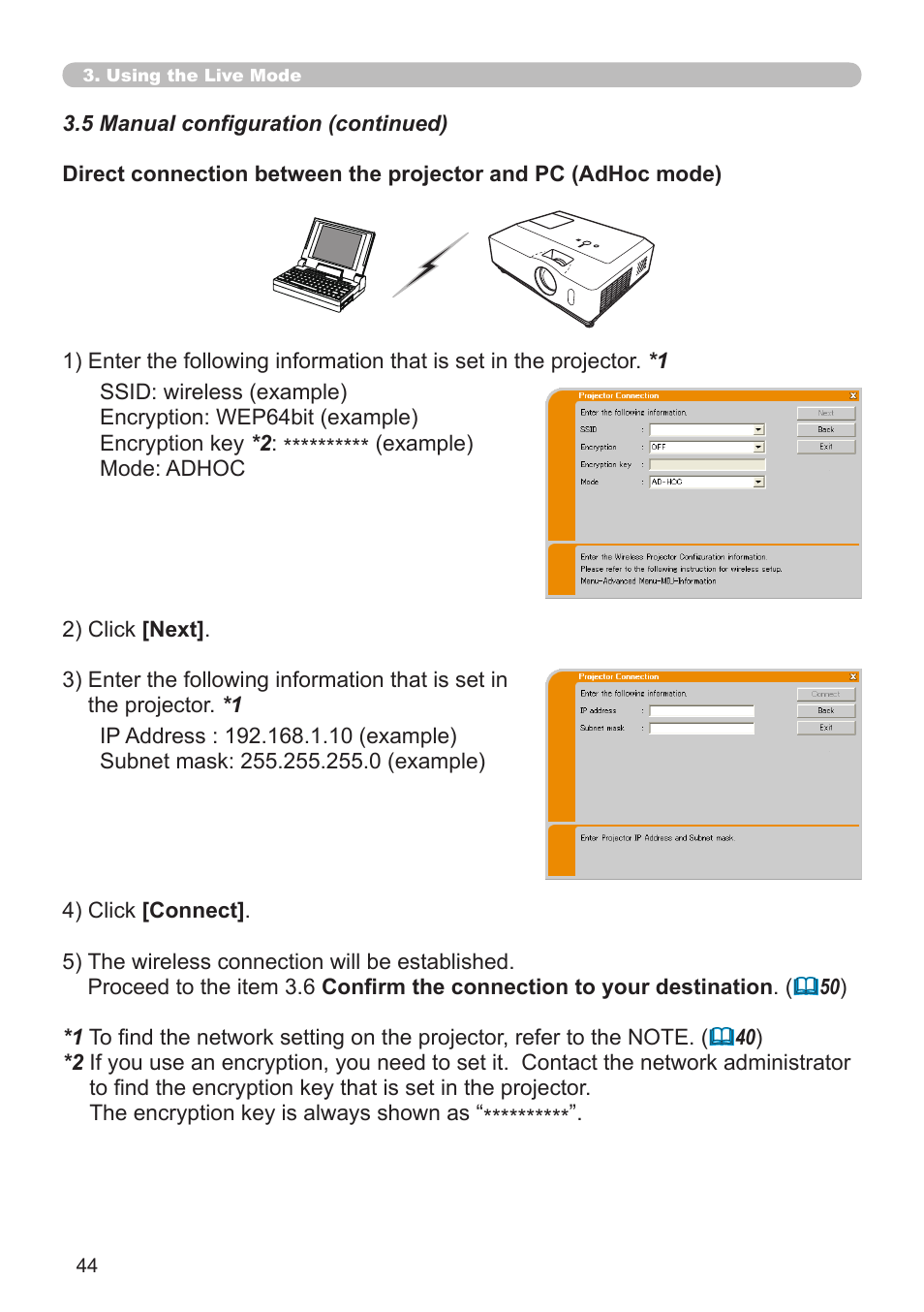 Hitachi CP-X268A User Manual | Page 44 / 119