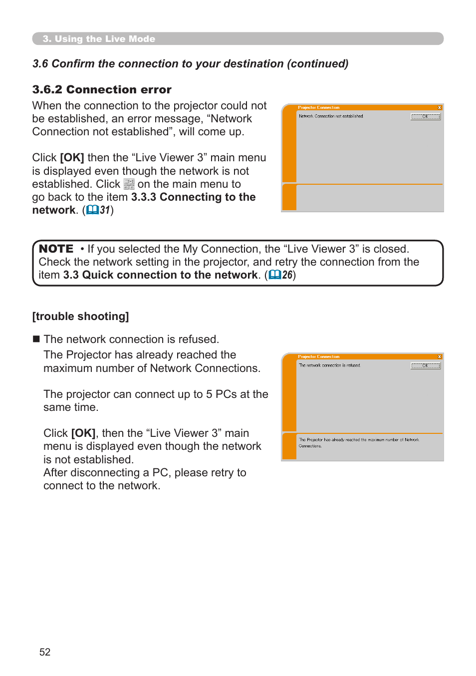Hitachi CP-X268A User Manual | Page 52 / 119