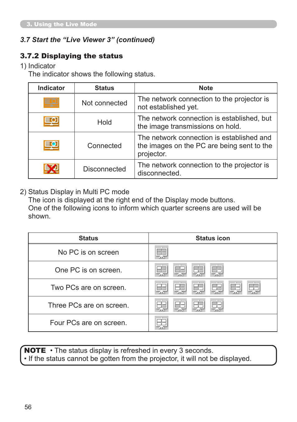 Hitachi CP-X268A User Manual | Page 56 / 119