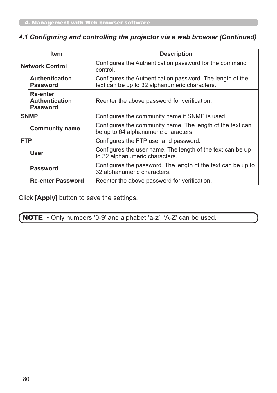 Hitachi CP-X268A User Manual | Page 80 / 119