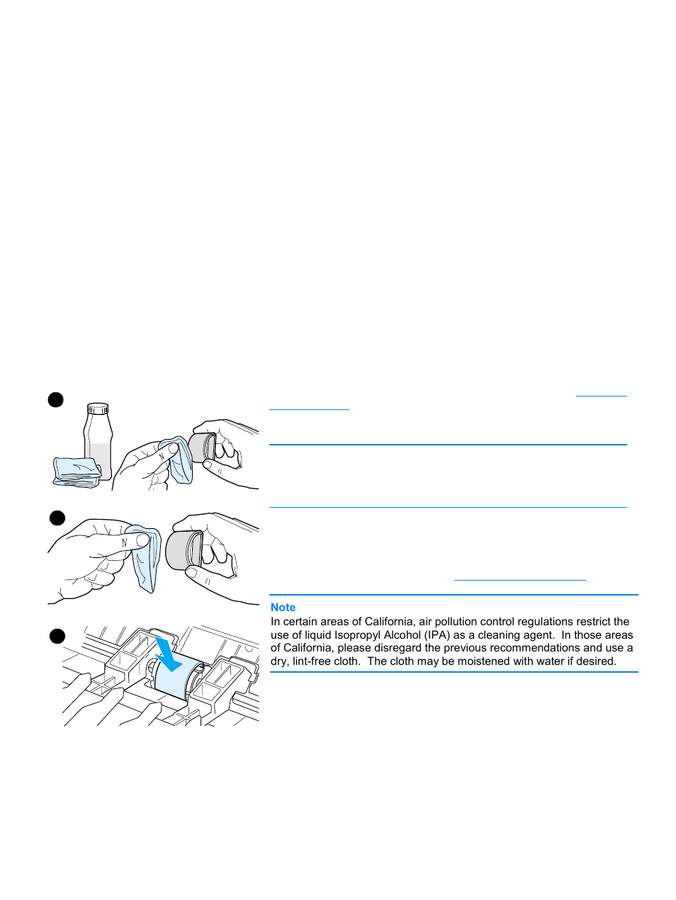 Cleaning the printer media path, To clean the printer media path, Cleaning the pickup roller | To clean the pickup roller | Hitachi 3300MFP User Manual | Page 128 / 259