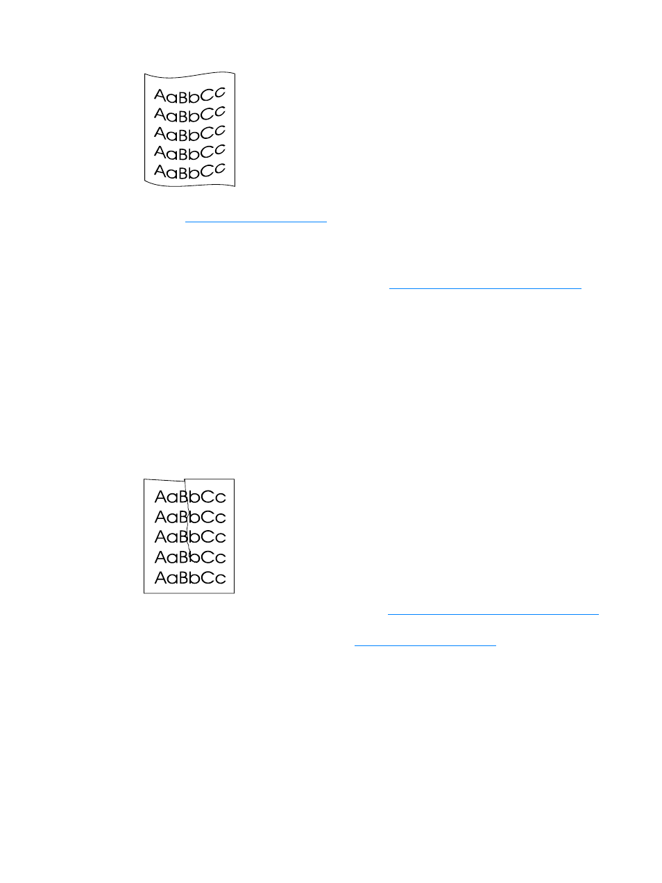 Curl or wave, Wrinkles or creases, Curl or wave wrinkles or creases | Hitachi 3300MFP User Manual | Page 166 / 259