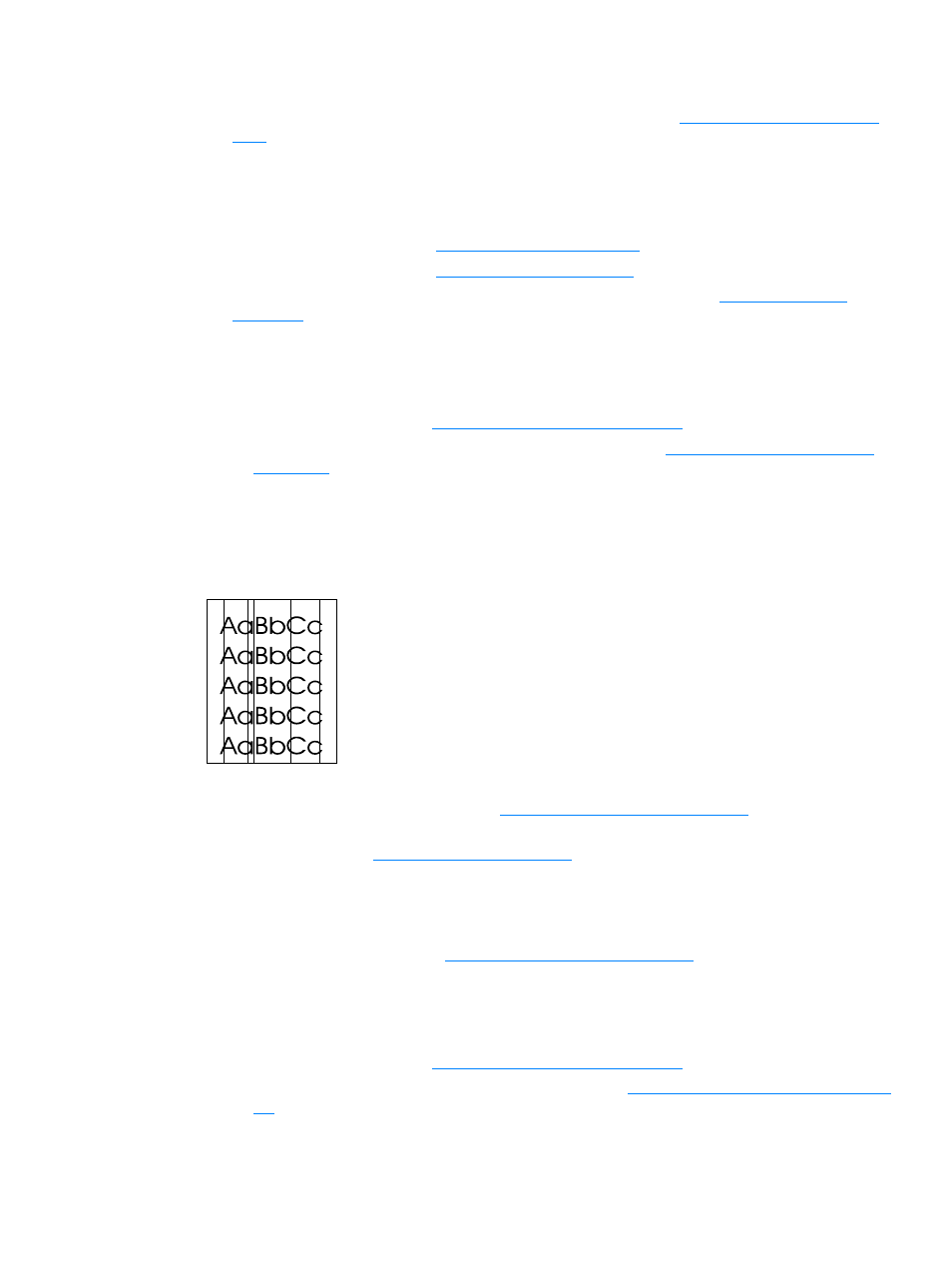 Too light or dark, Unwanted lines, Black dots or streaks | Unclear text, Blank pages | Hitachi 3300MFP User Manual | Page 174 / 259