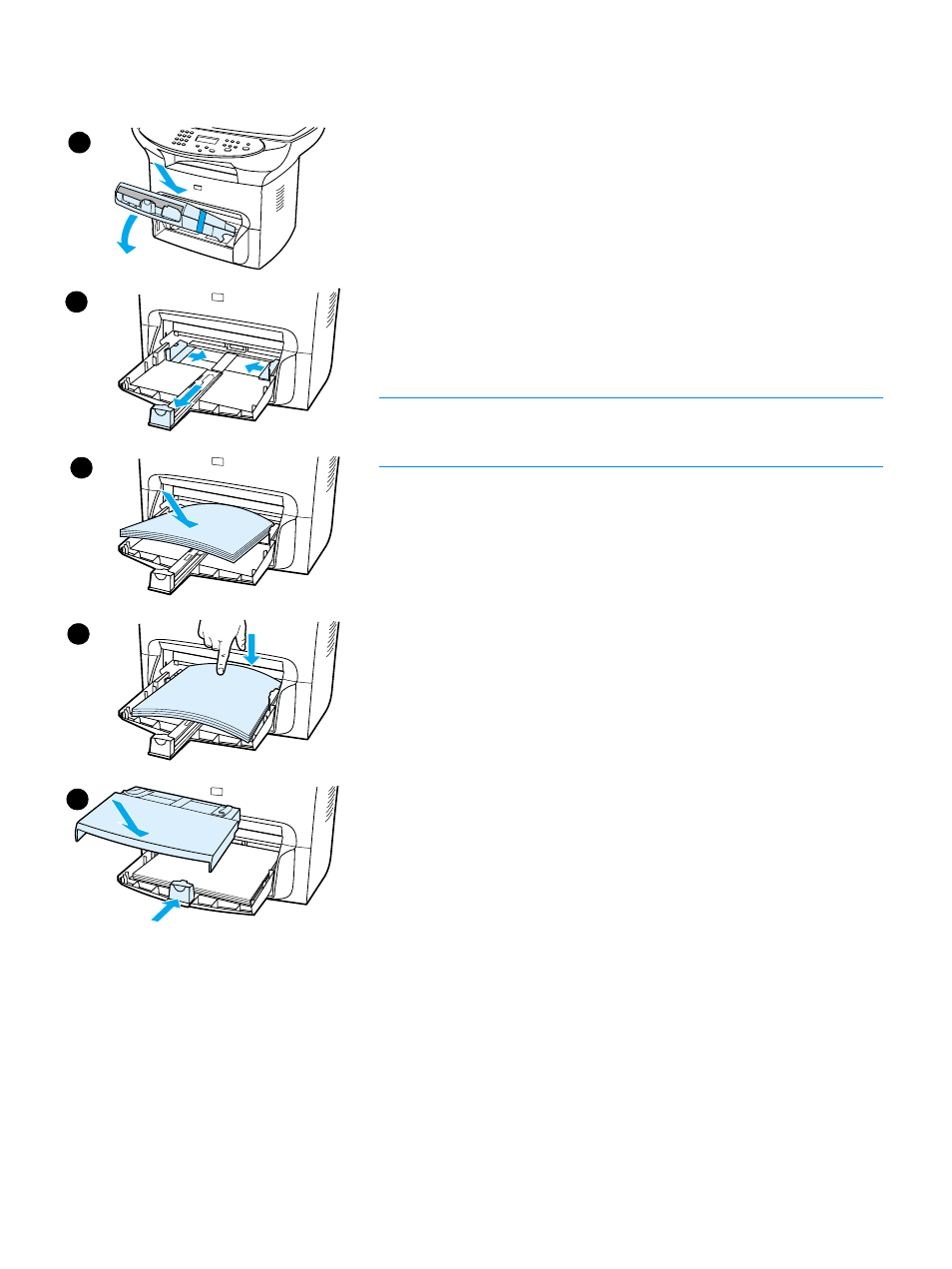 Installing and loading the media input trays | Hitachi 3300MFP User Manual | Page 31 / 259