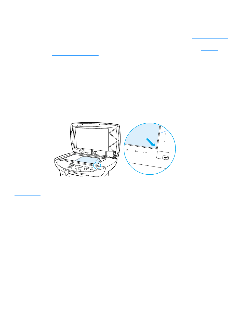 Loading originals to copy or scan, To load originals onto the flatbed scanner | Hitachi 3300MFP User Manual | Page 33 / 259