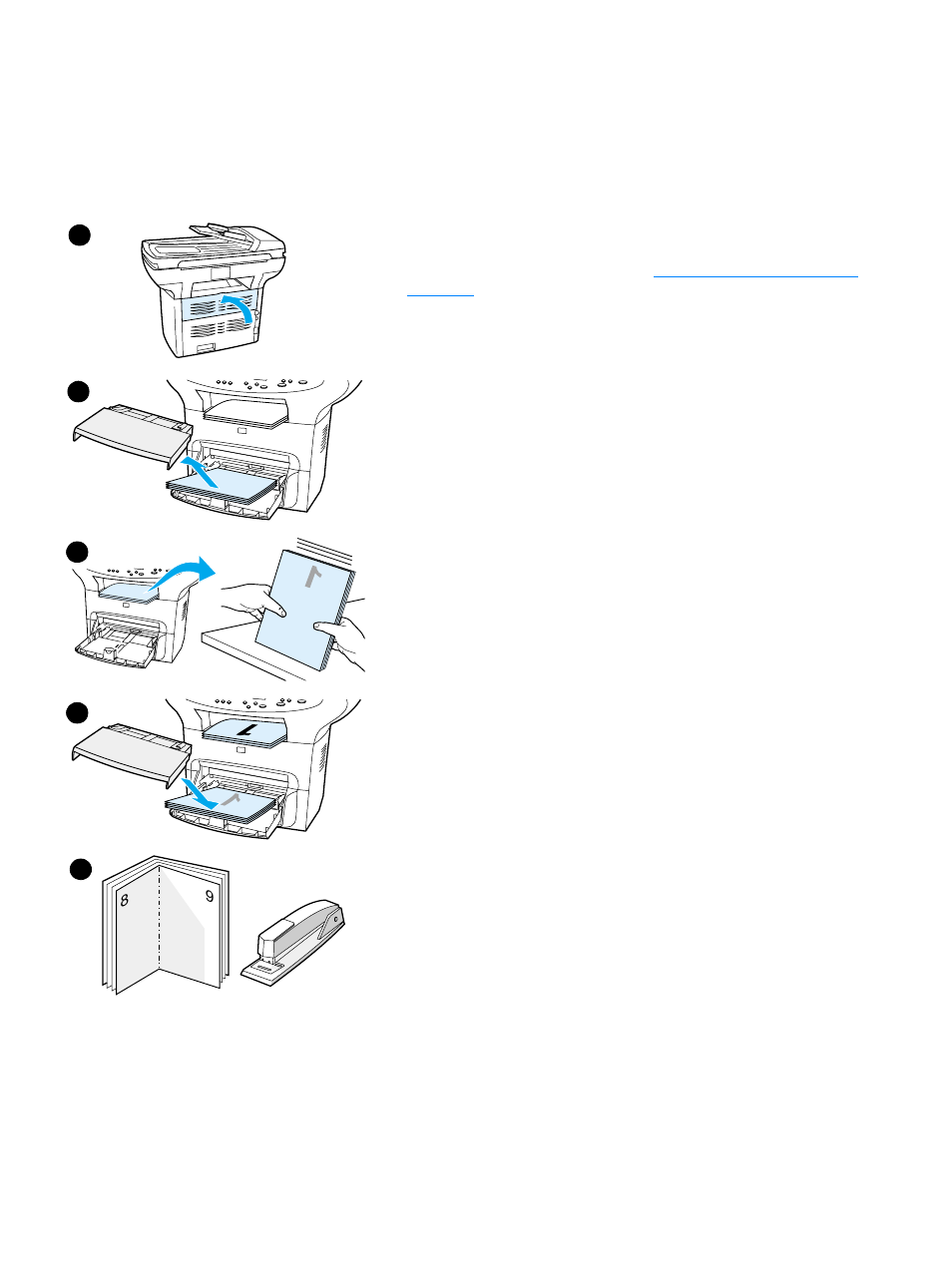 Printing booklets, To print booklets | Hitachi 3300MFP User Manual | Page 55 / 259