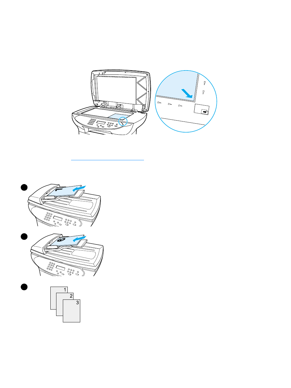 Copying photos, two-sided originals, or books, To copy or scan a photo | Hitachi 3300MFP User Manual | Page 64 / 259