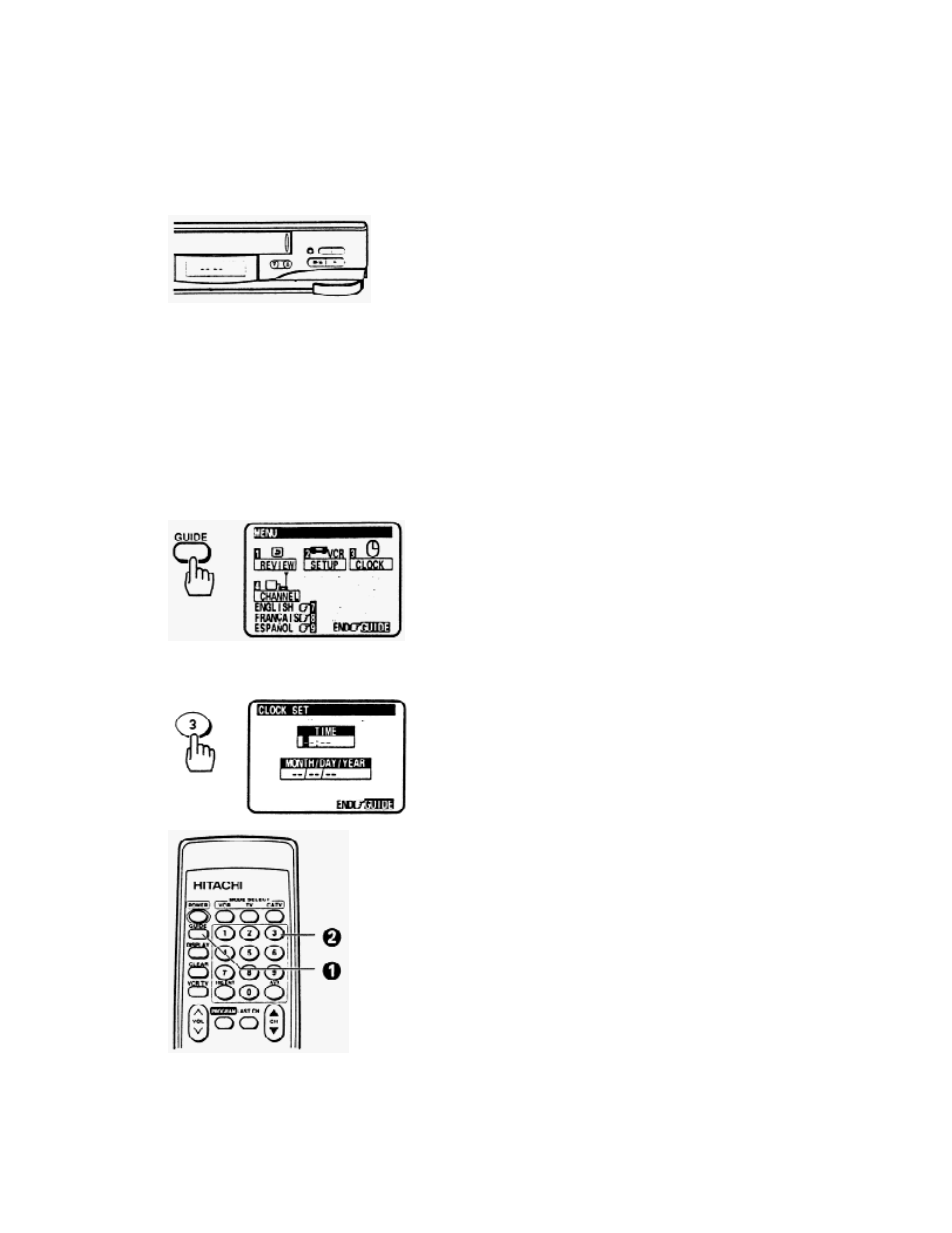 Hitachi VT-FX621A User Manual | Page 18 / 52