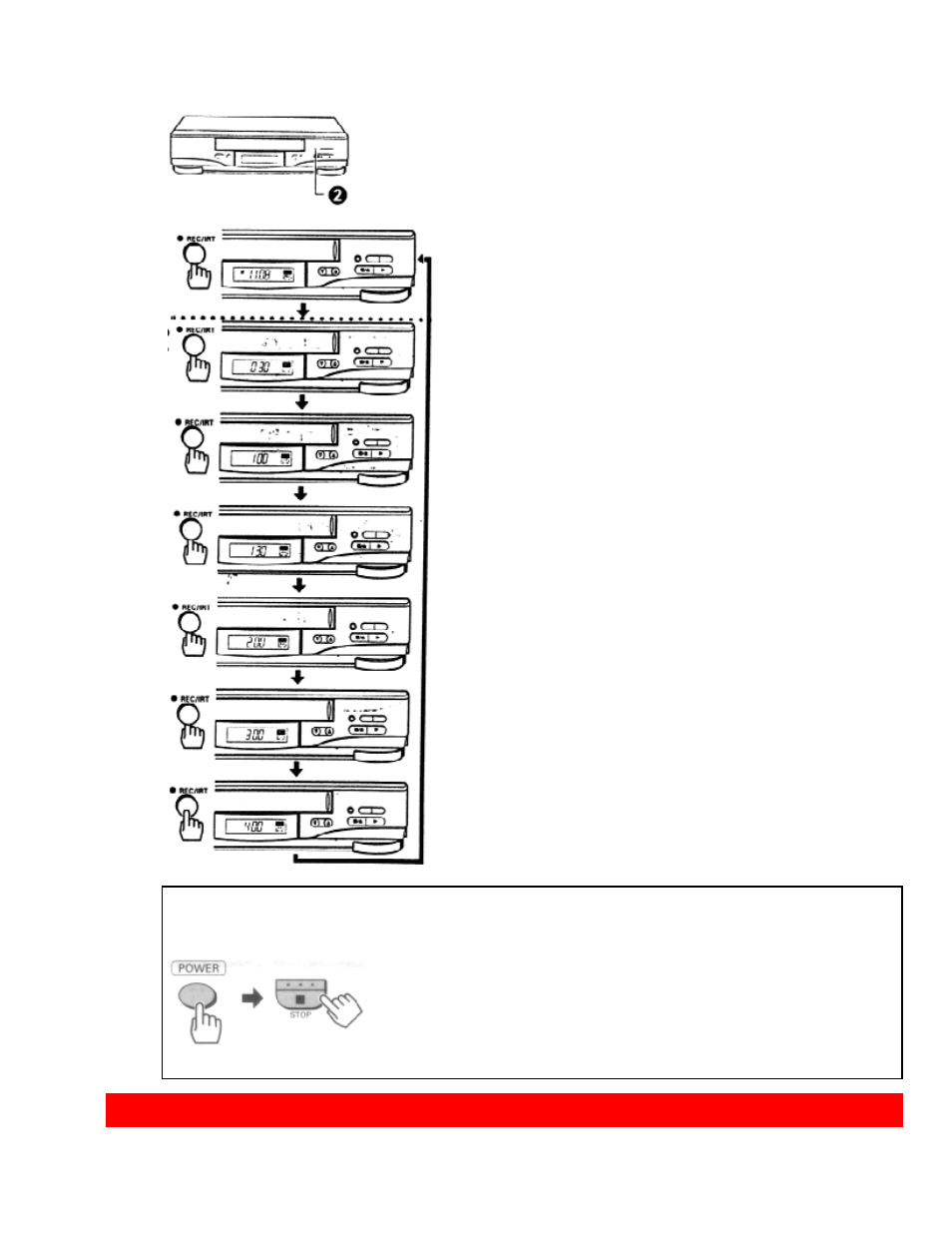 Delayed recording | Hitachi VT-FX621A User Manual | Page 38 / 52