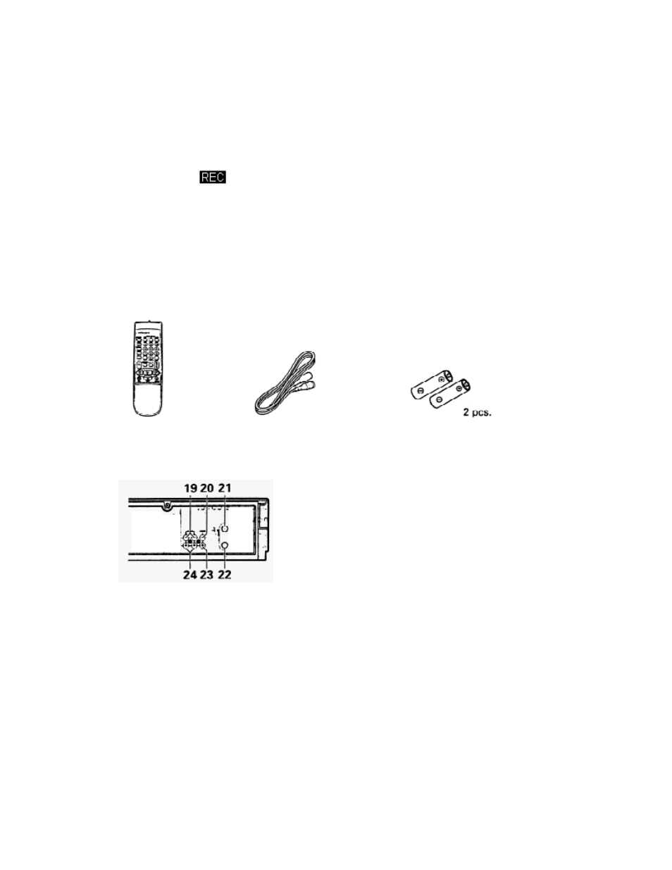 Hitachi VT-FX621A User Manual | Page 8 / 52