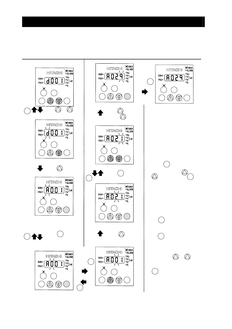 Chapter 3 operation | Hitachi SJ700-2 User Manual | Page 58 / 284