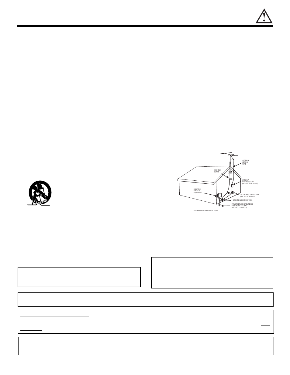 Important | Hitachi 51GWX20B User Manual | Page 3 / 64