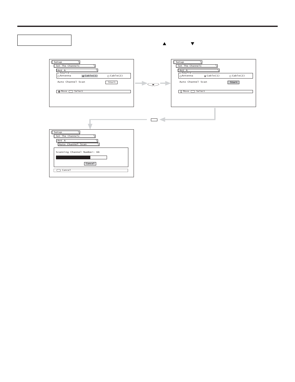 Setup | Hitachi 51GWX20B User Manual | Page 52 / 64