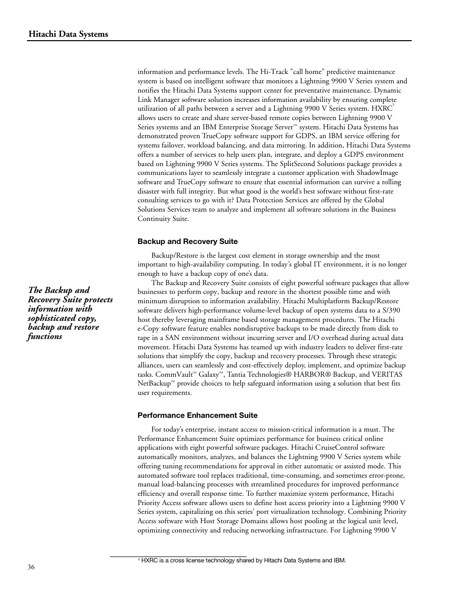 Hitachi STORAGE 9900 User Manual | Page 46 / 85