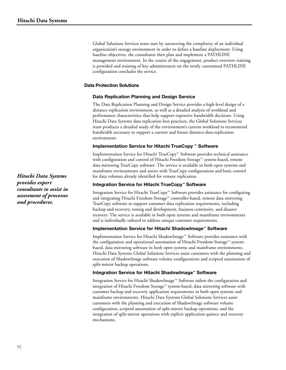 Hitachi STORAGE 9900 User Manual | Page 62 / 85