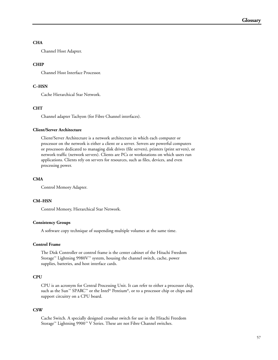 Hitachi STORAGE 9900 User Manual | Page 67 / 85