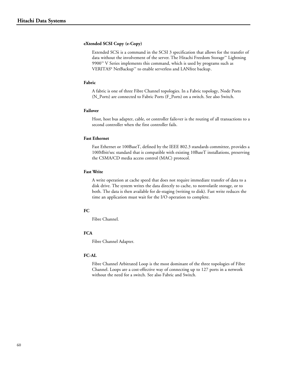 Hitachi STORAGE 9900 User Manual | Page 70 / 85