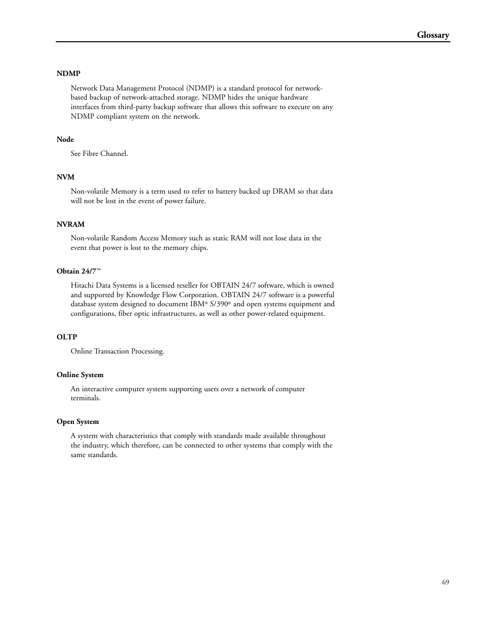 Hitachi STORAGE 9900 User Manual | Page 79 / 85