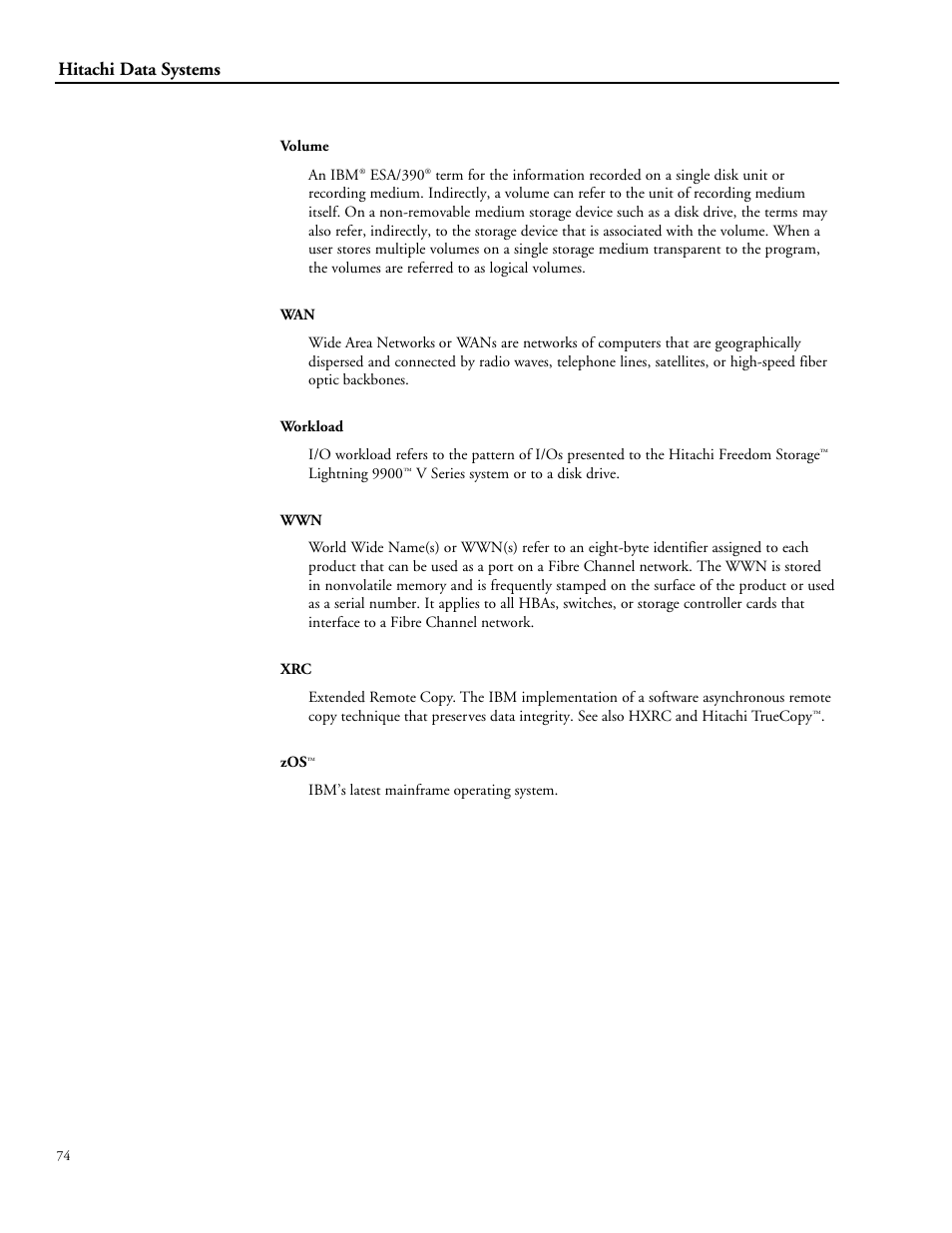 Hitachi STORAGE 9900 User Manual | Page 84 / 85