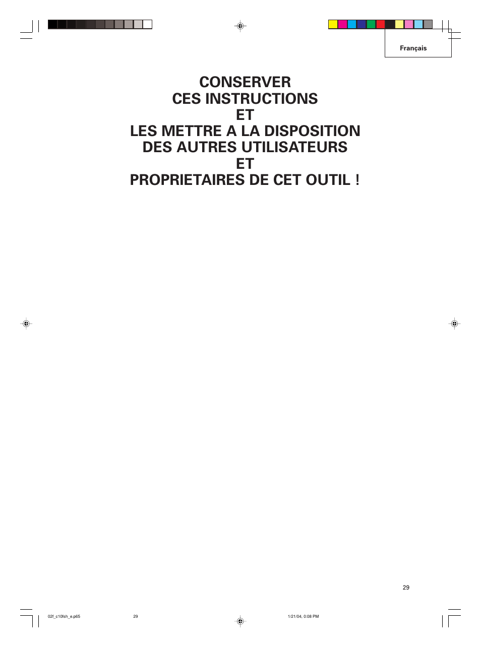 Hitachi C 10FCE User Manual | Page 29 / 76