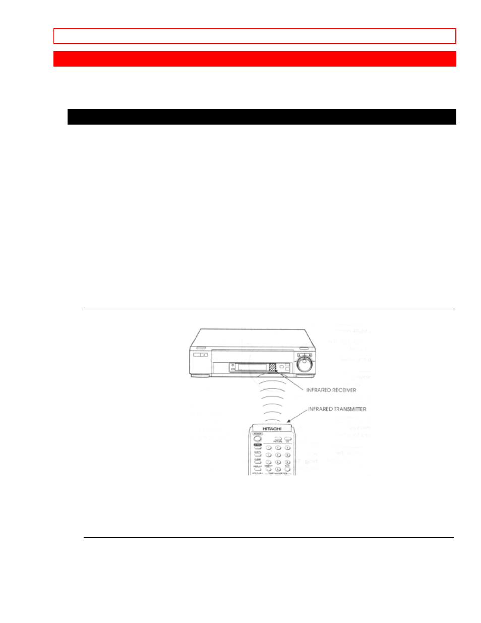 Getting started (controls), Quick tour of the controls, Remote control buttons | Hitachi VT-UX605A User Manual | Page 18 / 83
