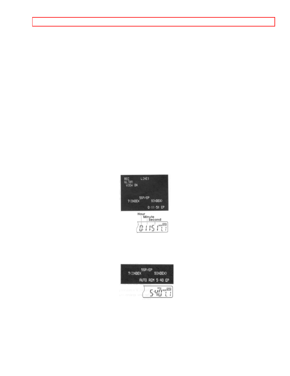 Viewing the on-screen display | Hitachi VT-UX605A User Manual | Page 35 / 83