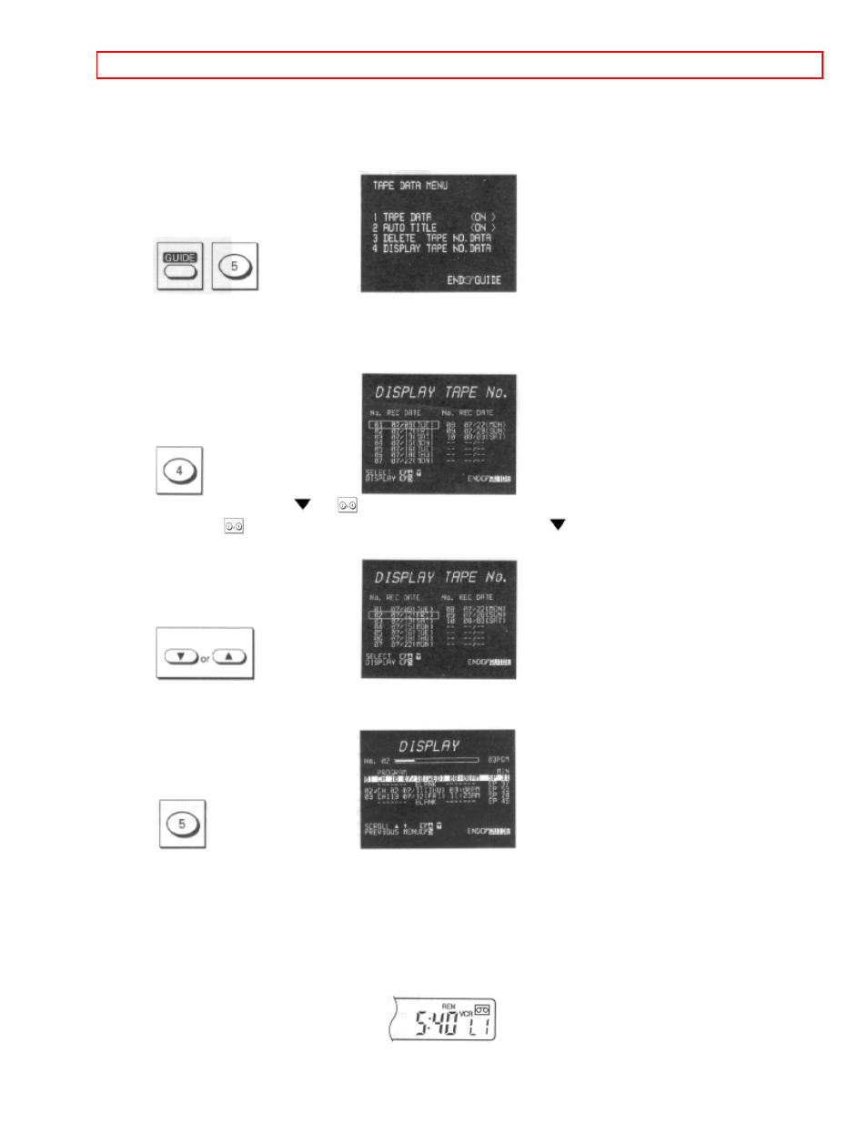 Hitachi VT-UX605A User Manual | Page 55 / 83