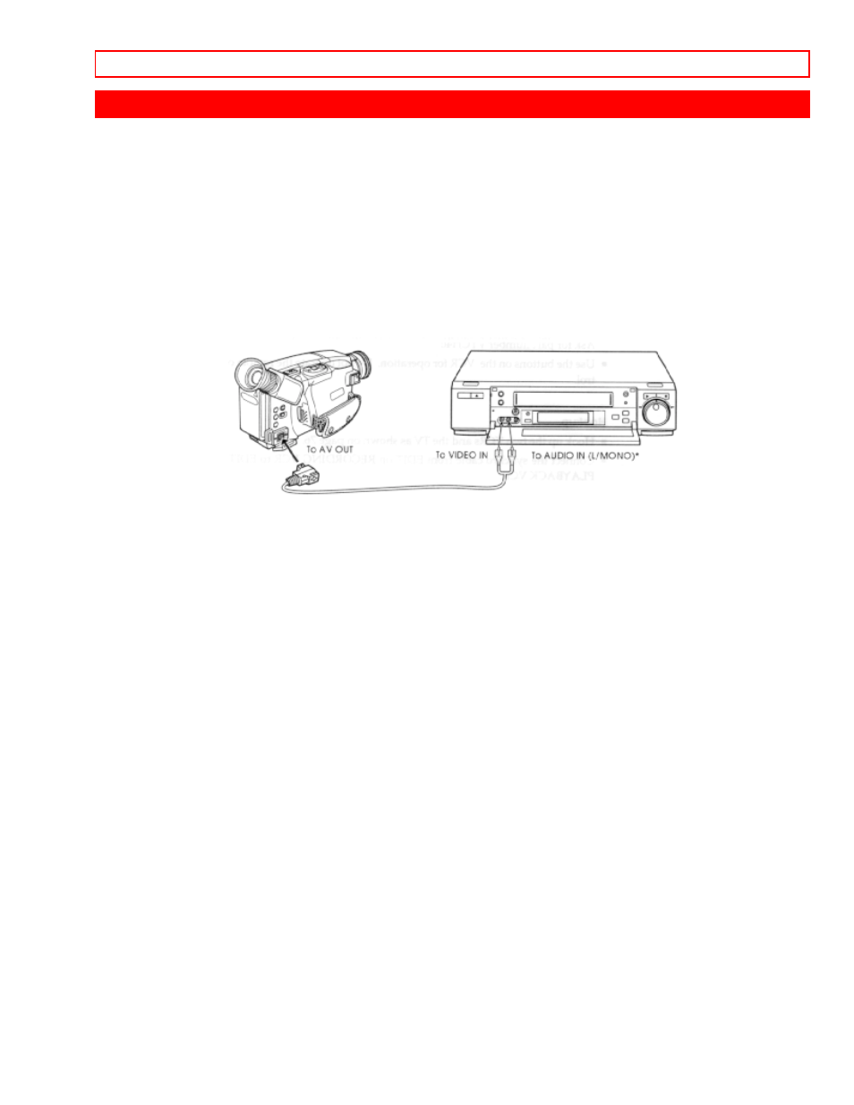 Advanced operations (video dubbing), Video dubbing | Hitachi VT-UX605A User Manual | Page 68 / 83