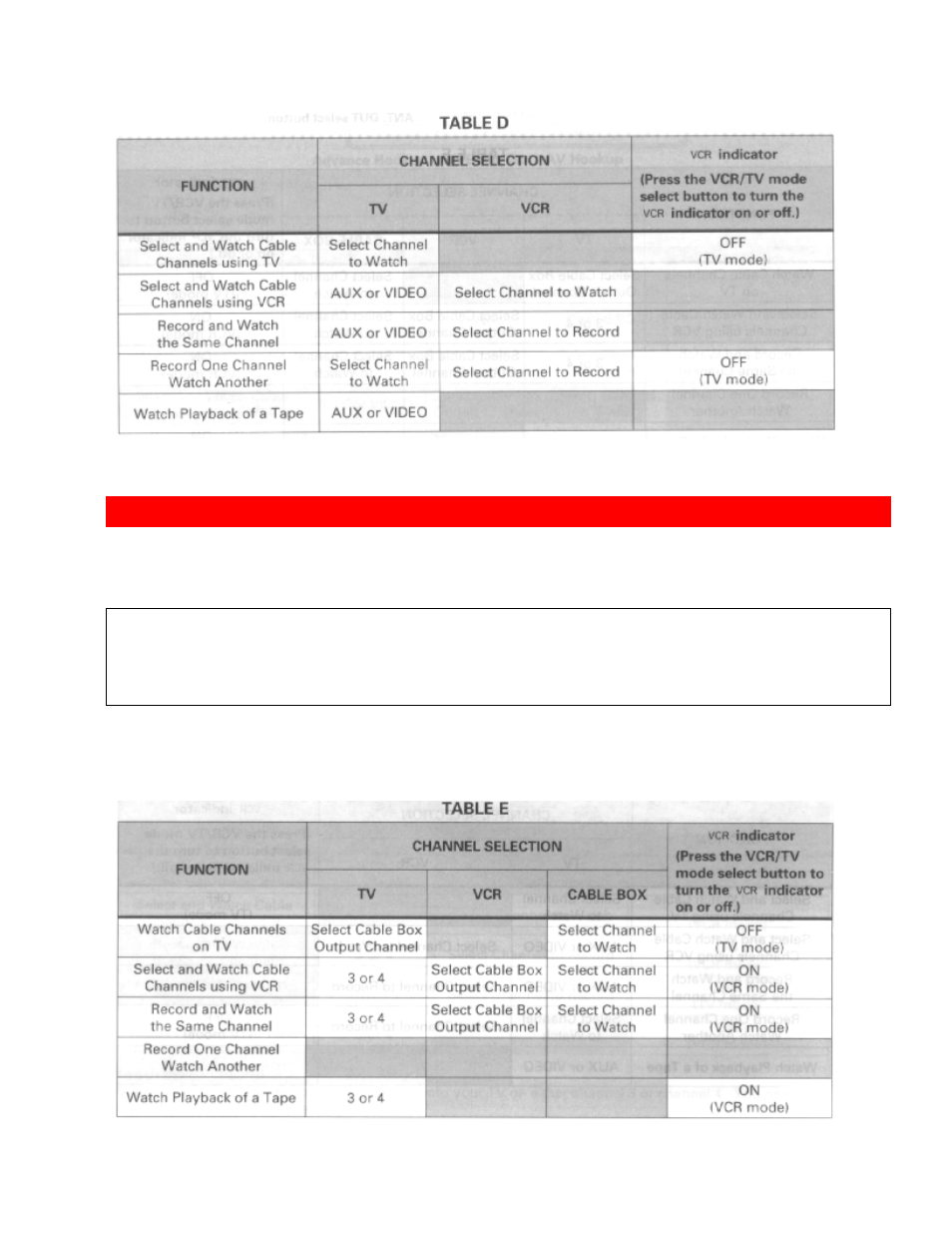 Basic cable hookup -with cable box [e, With this hookup | Hitachi VT-UX617A User Manual | Page 18 / 81