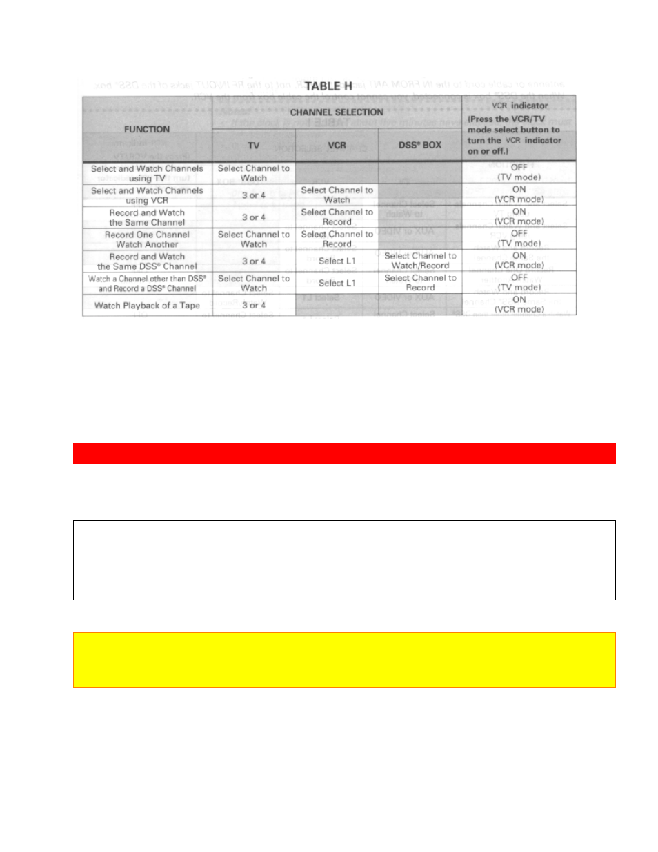 Advanced dss hookup [i, With this hookup | Hitachi VT-UX617A User Manual | Page 21 / 81