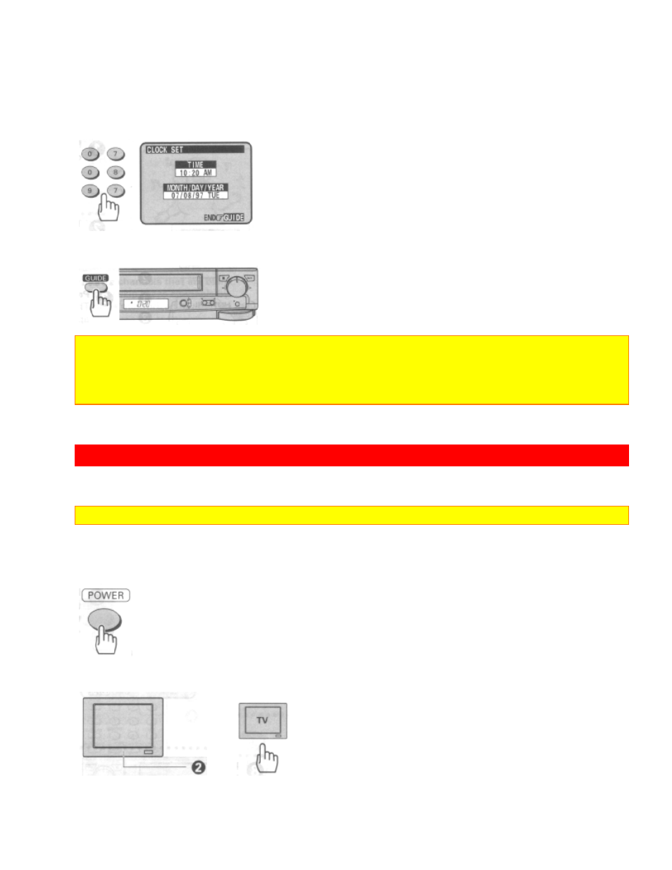 Pre-tuning the vcr tuner | Hitachi VT-UX617A User Manual | Page 27 / 81