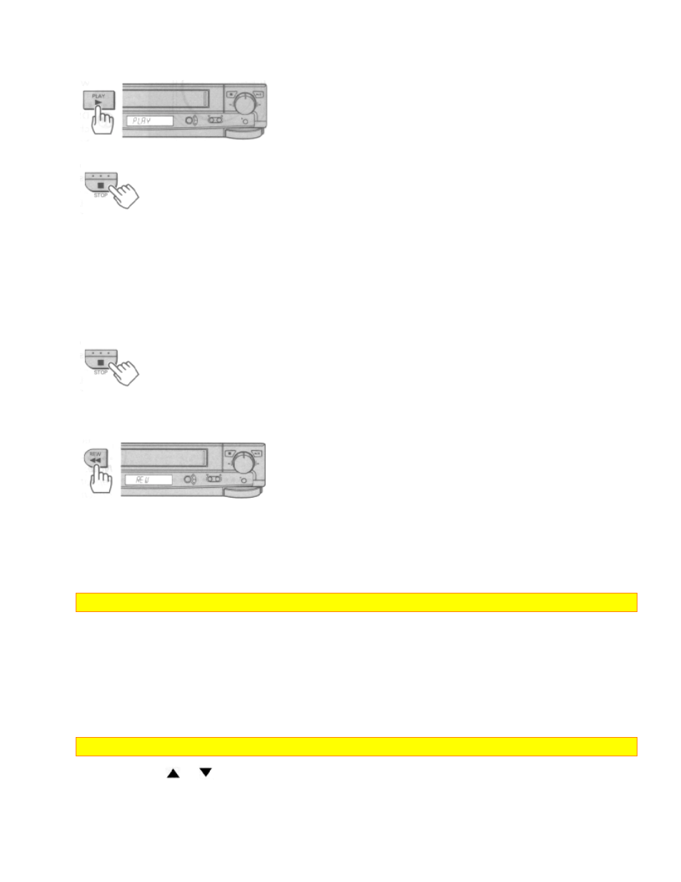 Rewinding the tape | Hitachi VT-UX617A User Manual | Page 37 / 81