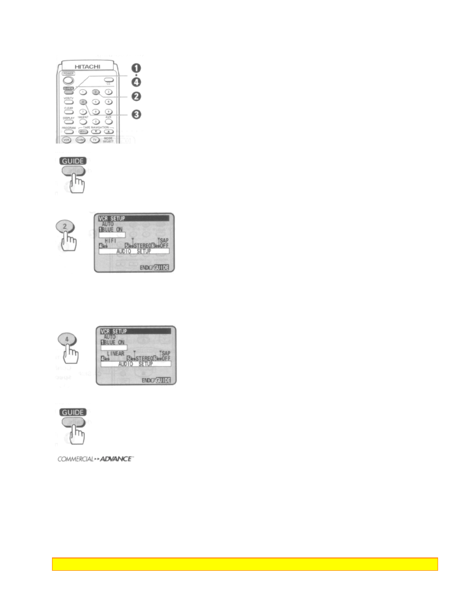Hitachi VT-UX617A User Manual | Page 40 / 81