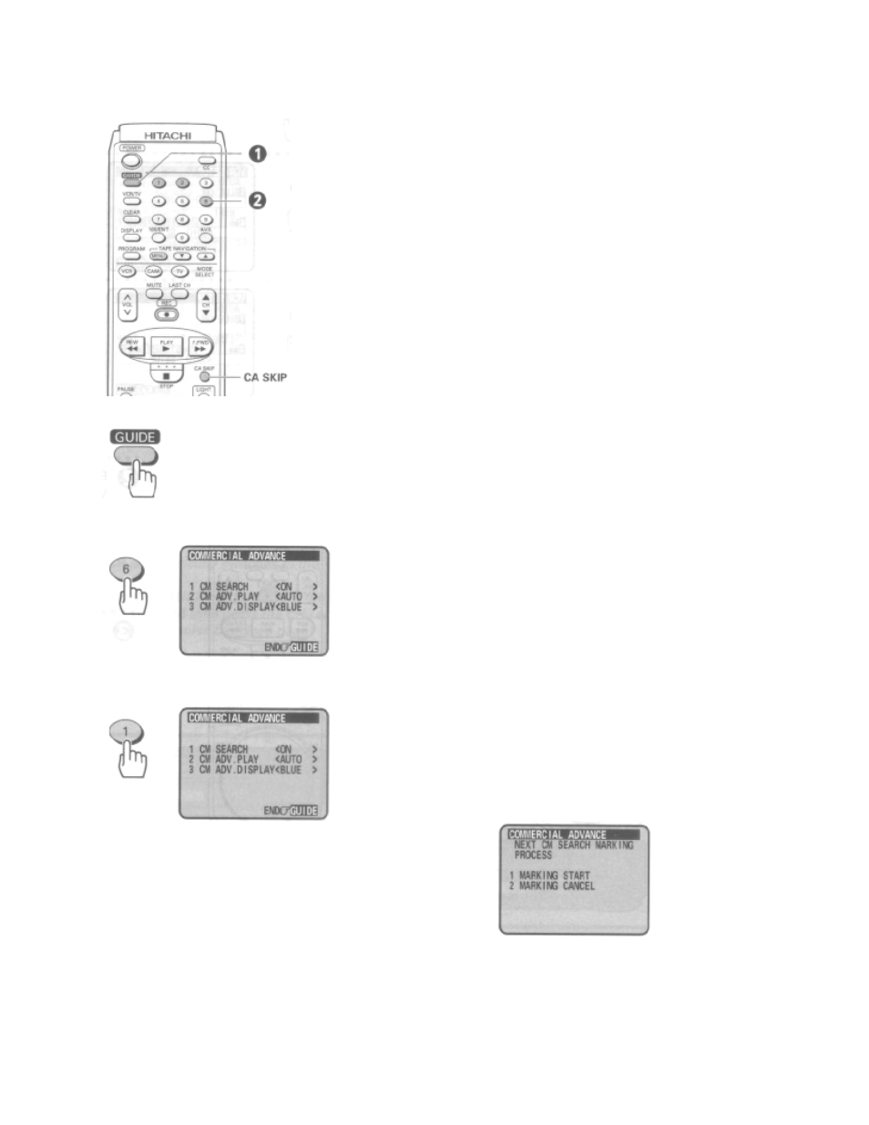 Hitachi VT-UX617A User Manual | Page 41 / 81
