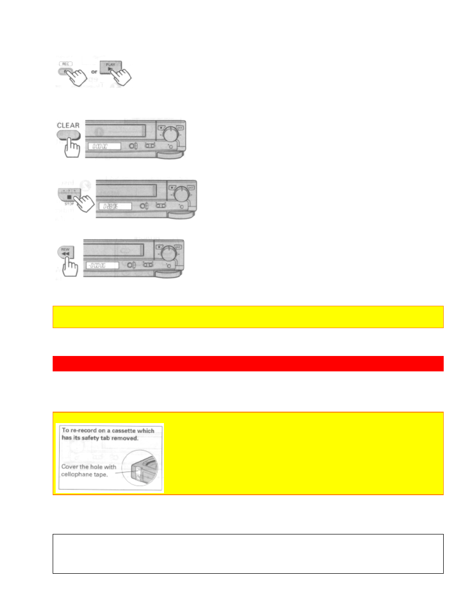 Recording a program, Before you record | Hitachi VT-UX617A User Manual | Page 47 / 81