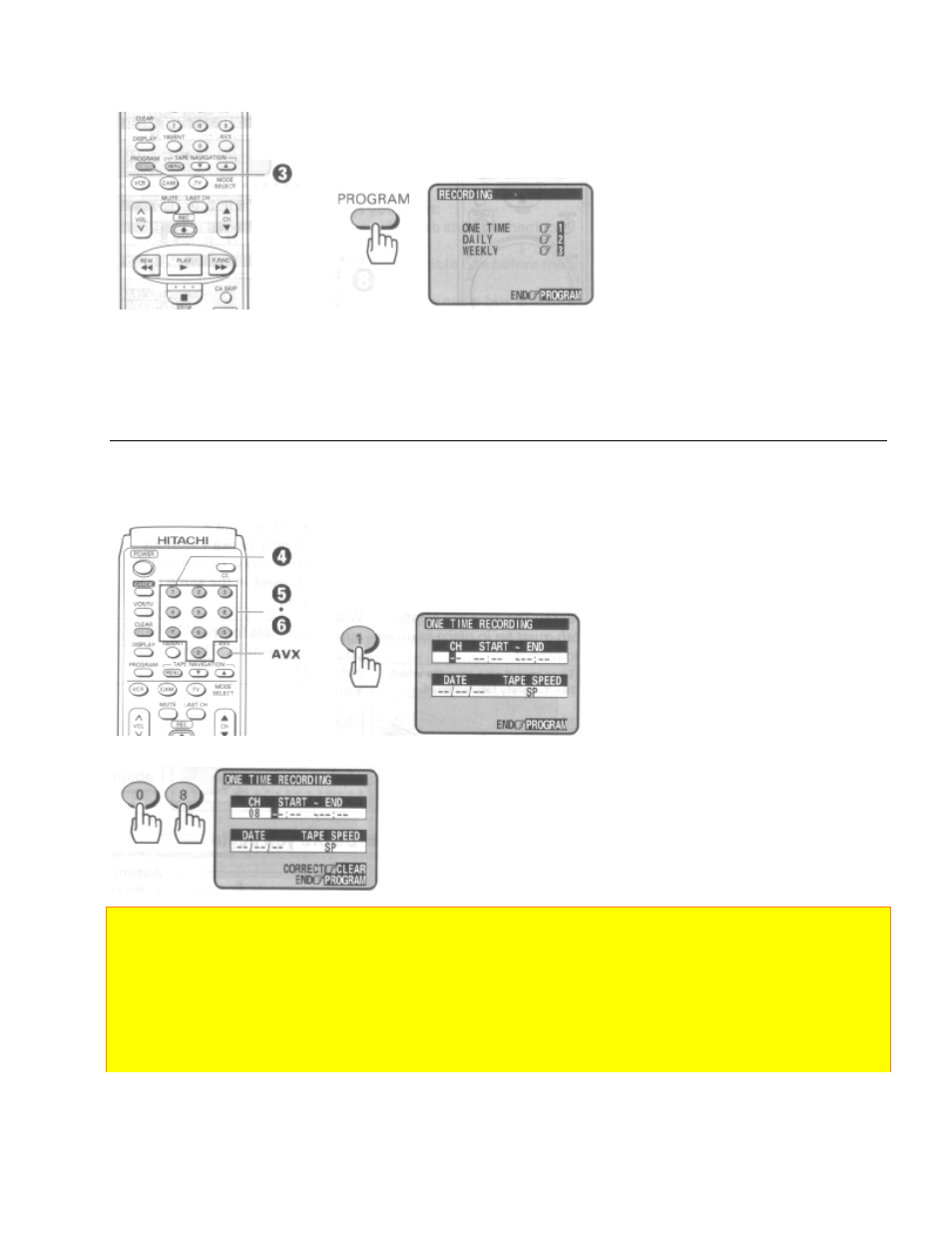 Hitachi VT-UX617A User Manual | Page 55 / 81